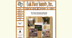 Desktop Screenshot of oakfloorsupply.com